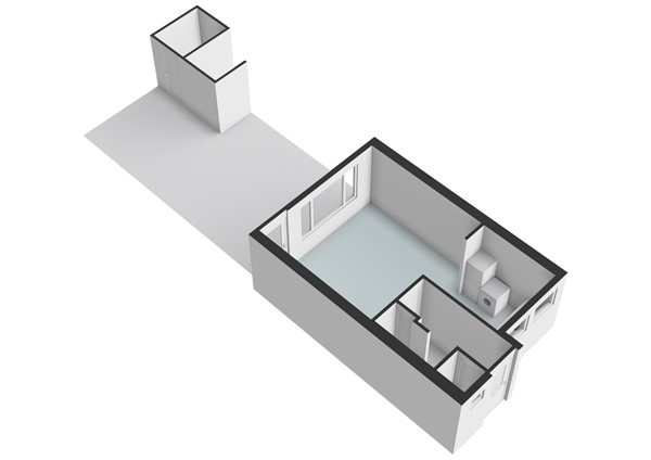 Floor plan - Oosthuizenstraat 9, 1023 TW Amsterdam 